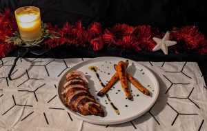 Un réveillon bien de chez nous (3/4) : Filet de volaille au miel et épices douces, carottes des sables rôties