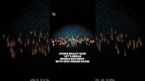 Un spectacle de drones en Chine bat 2 records du monde