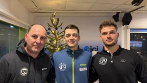 "Un sport qui décolle", Lilian Bardet, Thibault Poret et Stéphane Hucliez, du SPO Rouen tennis de table - ICI