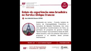 Une Brésilienne au service civique en France : son témoignage