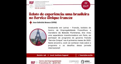 Une Brésilienne au service civique en France : son témoignage