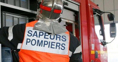 Une batterie de scooter prend feu dans un garage, les pompiers interviennent