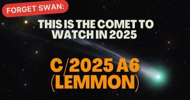 Une comète ancienne revient après 1 350 ans et brille vite !