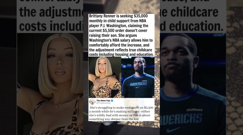 Une influenceuse réclame 35 000 $ de pension alimentaire à une star NBA : juste ou avide ?