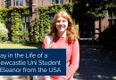Une journée dans la vie d'une étudiante de Newcastle : Eleanor, USA