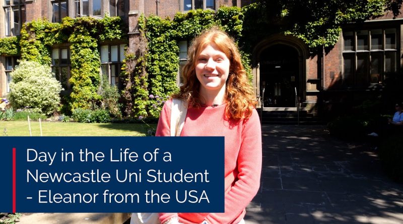 Une journée dans la vie d'une étudiante de Newcastle : Eleanor, USA