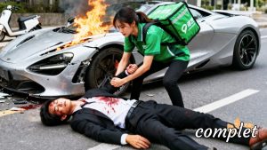 Une livreuse sauve un PDG amnésique d'un accident !