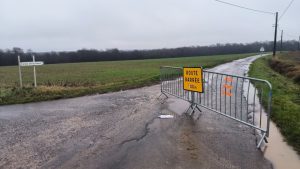 Une route de ce village de Seine-et-Marne s’effondre, la circulation est interdite