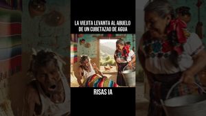 Une vieille dame arrose son mari pour le réveiller 😂