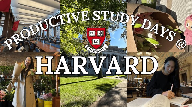 VLOG HARVARD : Journées Productives d'un Étudiant en 2e Année