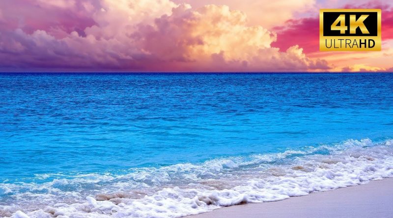 🌊 Vagues de l'Océan : 12h de Détente en 4K pour Yoga et Lecture