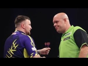 Van Gerwen prévient Luke Littler avant le Championnat du Monde