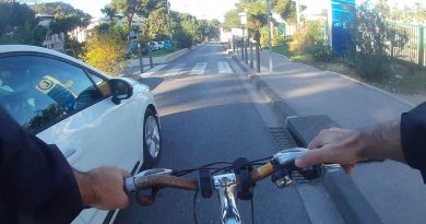 Vélo à Marseille : frôlage audacieux et arguments surprenants