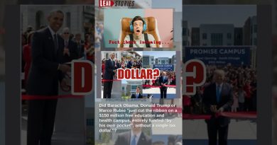 Vérification : Obama, Trump et Rubio n'ont pas inauguré le campus