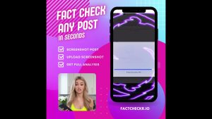 Vérifiez instantanément les faits d'un post IG ou d'une vidéo