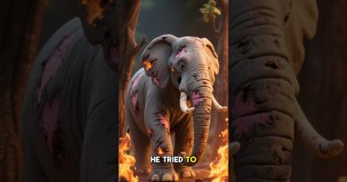 Vérité sur l'éléphant brûlé d'Etosha : l'image est réelle ! ✅