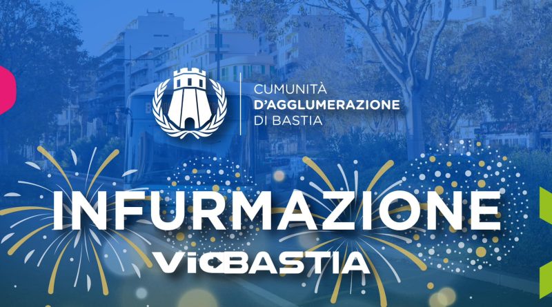 ViaBastia - St Sylvestre : Ligne de nuit gratuite - Communauté d'Agglomération de Bastia