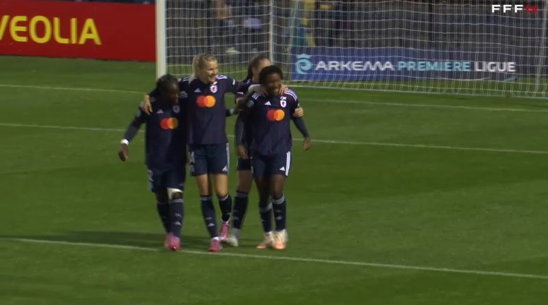 Vicki Becho brille contre Lens avec 3 buts incroyables !