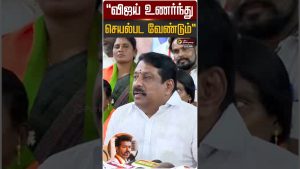 Vijay doit agir avec discernement, selon Nayanar