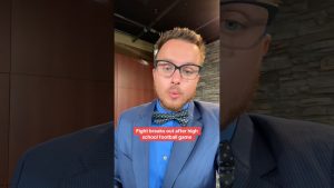 Violence après un match de football au lycée