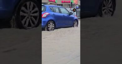 Violent orage frappe Grasse dans les Alpes-Maritimes