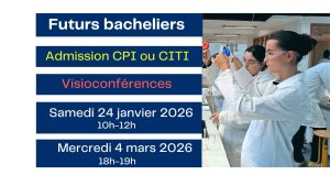 Visioconférence Samedi 24 janvier 2026 : admissions en classes prépas intégrées - ENSCR
