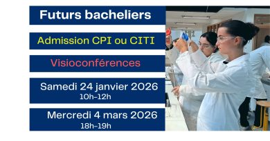Visioconférence Samedi 24 janvier 2026 : admissions en classes prépas intégrées - ENSCR