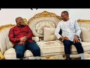 Visite de Jacob Zuma, ancien président sud-africain, au Burkina