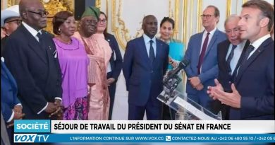 Visite officielle en France du Président du Sénat, Pierre Ngolo