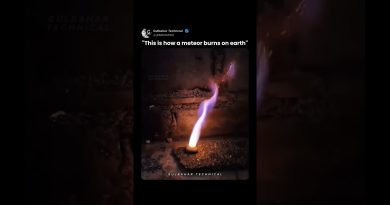 Découvrez Comment un Météore Brûle sur Terre ! 🔥🌍 Voici comment un météore brûle sur Terre ! 🔥🌍