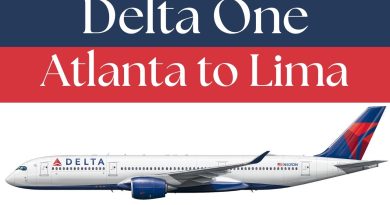 Vol Delta One : Business Class Airbus A350-900L d'Atlanta à Lima