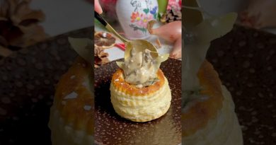Vol-au-vent au poulet et champignons : recette facile pour Noël