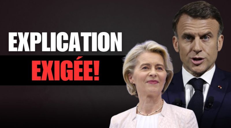 Von der Leyen sous pression : l'UE retient son souffle !
