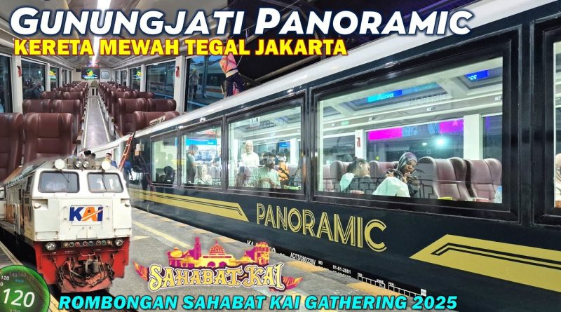 Voyage Panoramique en Train : KAI Gathering 2025 à Jakarta