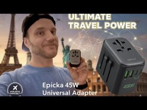 Voyage à l'étranger ? Découvrez l'adaptateur Epicka 45W !
