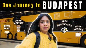 Voyage en bus REGIOJET vers Budapest à ₹1500 : Guide du PASS