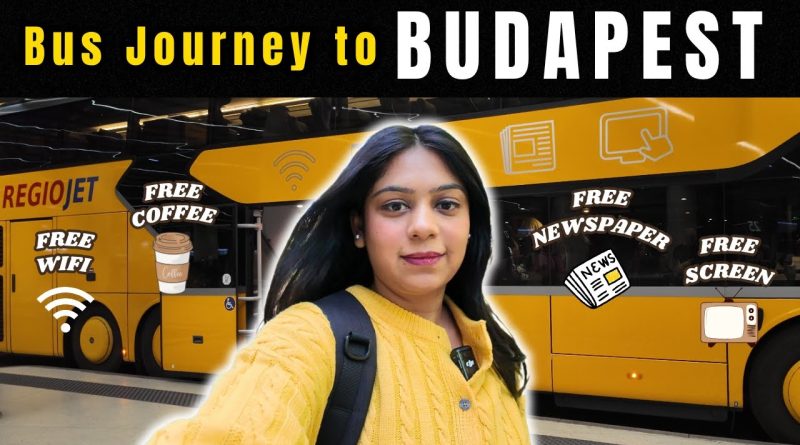 Voyage en bus REGIOJET vers Budapest à ₹1500 : Guide du PASS