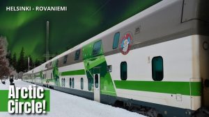 Voyage en train de nuit vers le Cercle Arctique : Helsinki à Rovaniemi