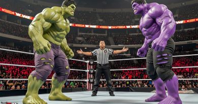 WWE 2K24 : Hulk affronte le Hulk Violet en gameplay PS5