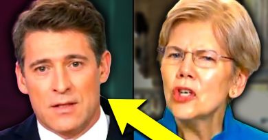 Warren interrompt un présentateur de CBS avec un fait percutant