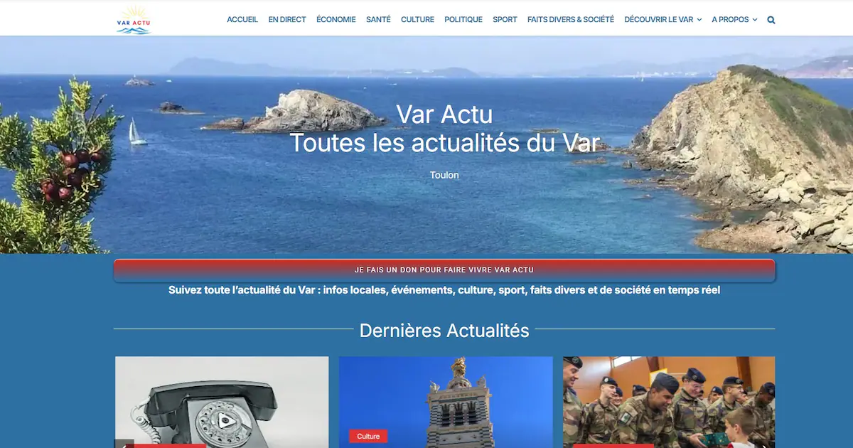 Le site d'info Var Actu, agréé par l'État, est-il majoritairement généré par l'IA ?