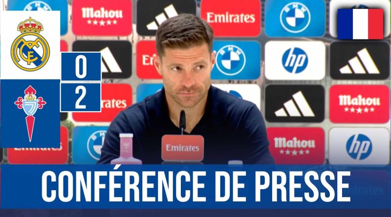 Xabi Alonso : Conférence après la défaite Real Madrid-Celta