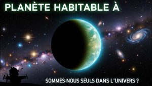 Y a-t-il une autre planète habitable dans l'univers ?