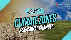 Zones climatiques de 5e : fronts, masses d'air et saisons
