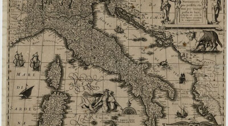 Italia nuovamente piu perfetta che mai per inanzi posta in luce, scolpita et con le suoi figure vivamente rappresentate - NuBIS | Bibliothèque Numérique de la BIS