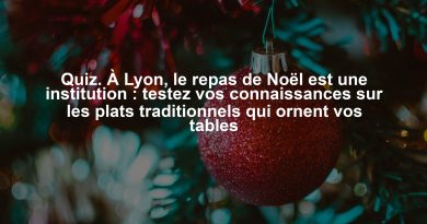 Quiz. À Lyon, le repas de Noël est une institution : testez vos connaissances sur les plats traditionnels qui ornent vos tables