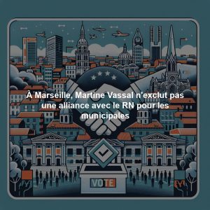 À Marseille, Martine Vassal n'exclut pas une alliance avec le RN pour les municipales