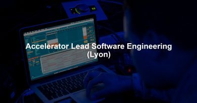 Accelerator Lead Software Engineering (Lyon)
