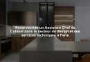 Accor recrute un Assistant Chef de Cabinet dans le secteur du design et des services techniques à Paris
