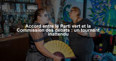 Accord entre le Parti vert et la Commission des débats : un tournant inattendu Accord entre le Parti vert et la Commission des débats : un tournant inattendu